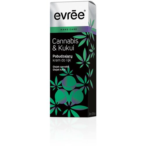 EVREE CANNABIS - Krema za ruke za suvu i ispucalu kožu sa uljem kanabisa i kukia 30ml Cene