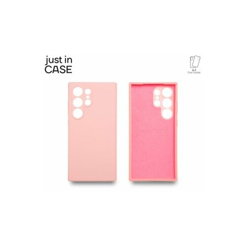 Just In Case Paket maski za telefon Samsung 2u1 S24 Ultra PINK Cene