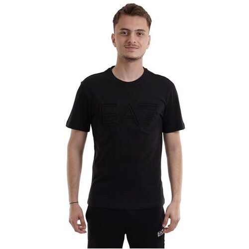 Emporio Armani Majice s kratkimi rokavi 7M000149AF14772UC001 Črna Cene