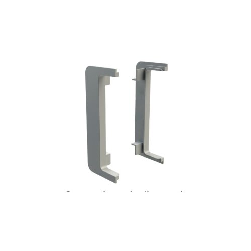 Poklopac spoljni za Gola profil G39 Bela mat 54 ( 563-540 ) Slike