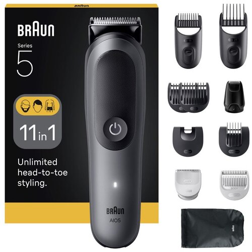 Braun All-In-One Series 5 AIO5560 set za nego las in telesa 1 kos Slike