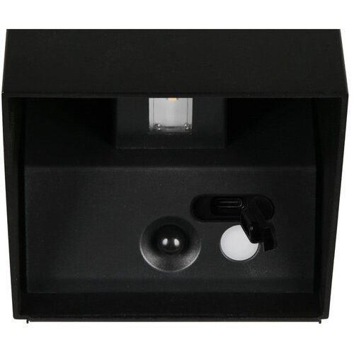  LED stenska zunanja svetilka s senzorjem gibanja na USB (vi&amp;scaron;ina 10 cm) Genie &amp;ndash; Slike
