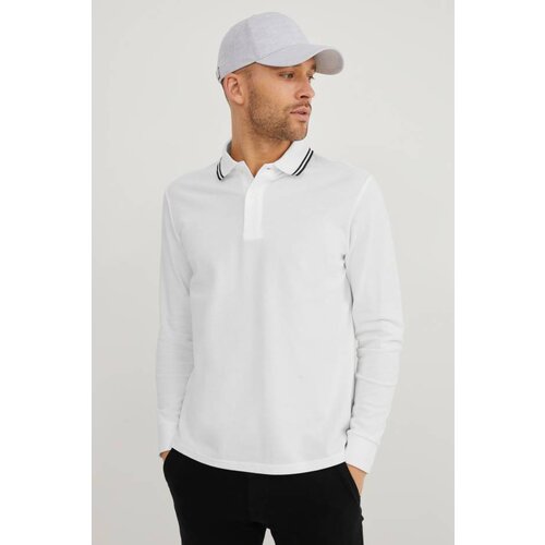 CA Muška majica dugih rukava, Bela Cene