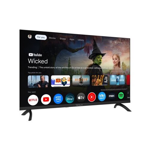 Tesla tv 32&amp;quot; 32E655BHS hd google powered by google tv 2x10W box speakers Slike