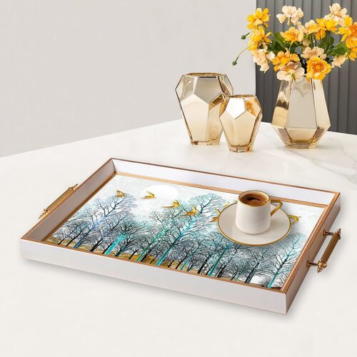 Aberto Design Poslužavnik TPB9940 50 x 29 x 3.5 cm, Šareni Cene