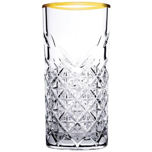 PASABAHCE Kozarec Timeless / 30cl / zlati rob / 4kos, (21364475) Cene