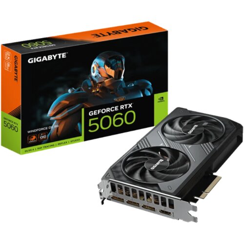  SVGA PCIE GIGABYTE GV-N5060WF2OC-8GD GDDR7 8GB 192bit Crna Cene