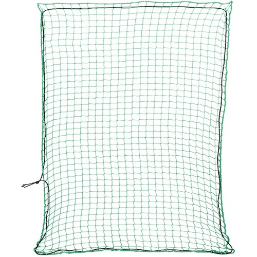 VidaXL Mreža za prikolicu s elastičnim užetom zelena 3x2,5 m PP Slike