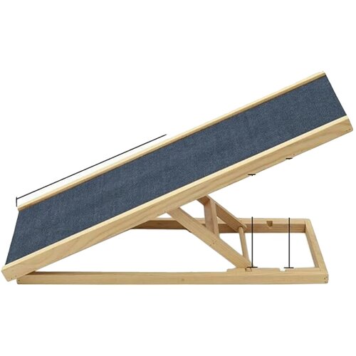 Oem Ramp za pse, nastavljiva vi&scaron;ina, nedrseča zasnova -70cm, (5000240121) Cene