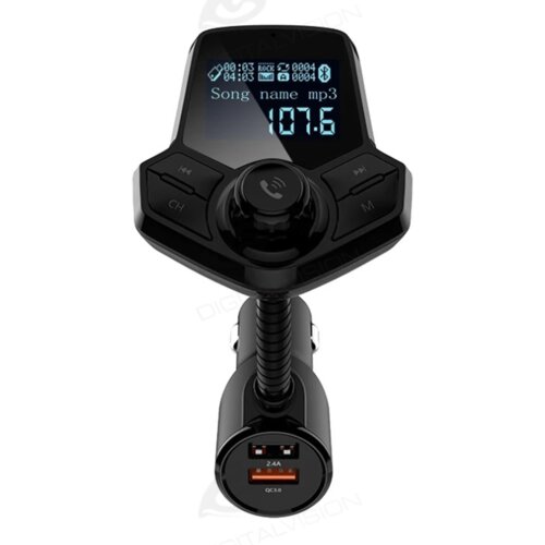  Bluetooth FM Transmiter HY91, Crni Slike