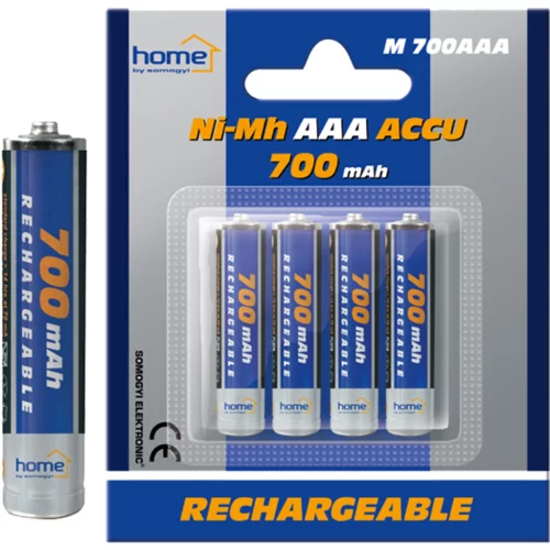  Baterija punjiva AAA, 700mAh, blister 4 kom - M 700AAA