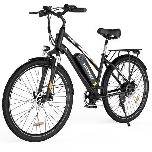 HITWAY BK27 e bike električno kolo 28", 250W/36V/12Ah baterija, 35-90km, s 7 prestavami, mestno e-kolo za moške in ženske, (21333224) Cene