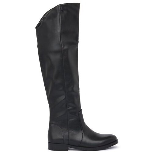 Laura Biagiotti Visoki škornji 9302 Črna Cene