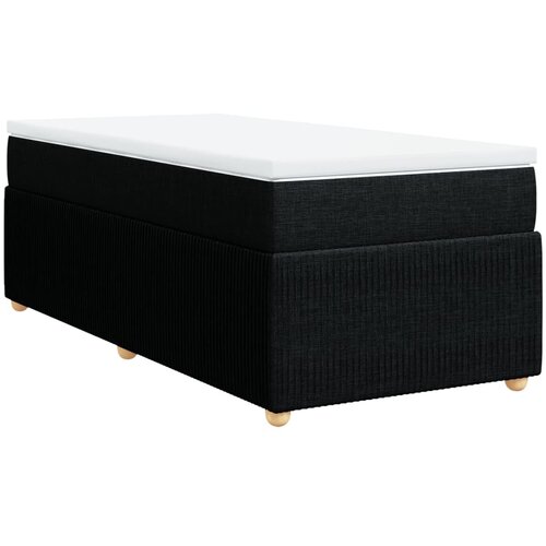 Maison Chic Box spring postelja - Vzmetna postelja z vzmetnico črna 100x200 cm blago SL10427, (21885814) Cene