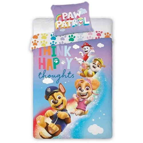 Paw Patrol OTRO&Scaron;KA POSTELJNINA 140/200 cm renforc&eacute; večbarvno Cene