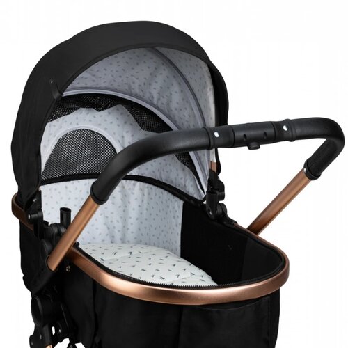 Momi kolica za bebe 2u1 Limuru Black, 0m+ Slike