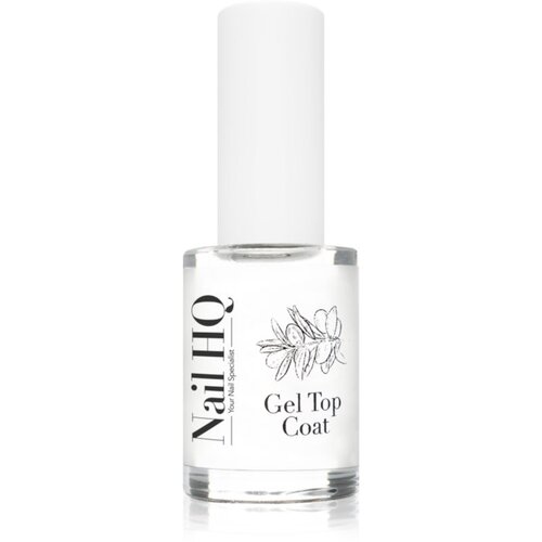 Nail HQ Gel Top Coat nadlak za nohte brez uporabe UV- ali LED-svetilke 10 ml Slike
