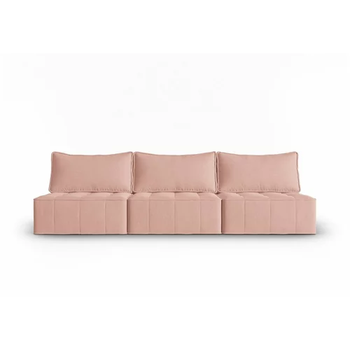 Micadoni Home Ružičasta sofa 240 cm Mike –