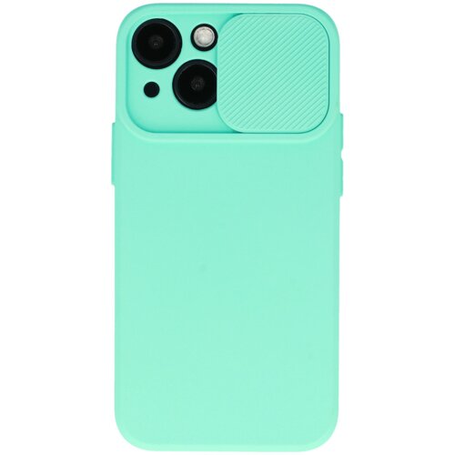 Onasi lens cover silikonski ovitek zaščita za iphone 13 6.1 - mint Cene