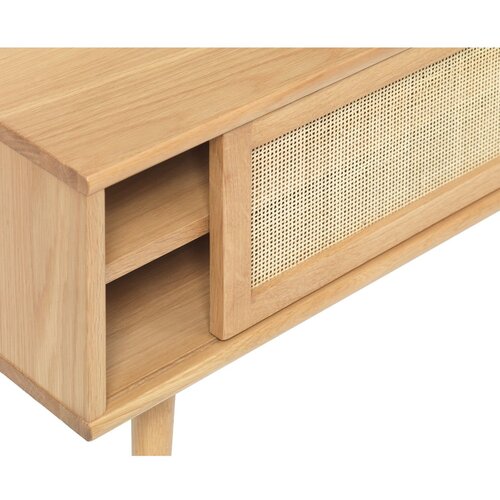 Unique Furniture TV omarica v hrastovem dekorju v naravni barvi 150x50 cm Barrali &amp;ndash; Slike
