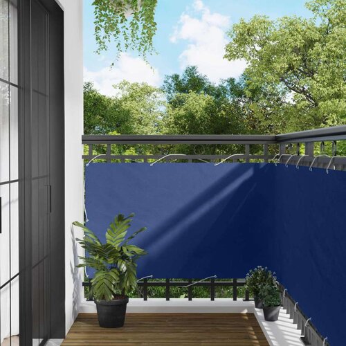  Balconska mreža Modra 100 x 400 cm Oxford tkanina, (5000222378) Cene