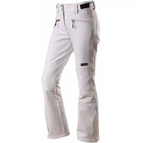 TRIMM VASANA Ženske softshell skijaške hlače, bijela, veličina
