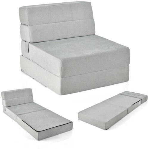 Costway Raztegljiv kavč iz pene Kanapa 3 v 1 71 x 76 x 61 cm, (5000359585) Slike