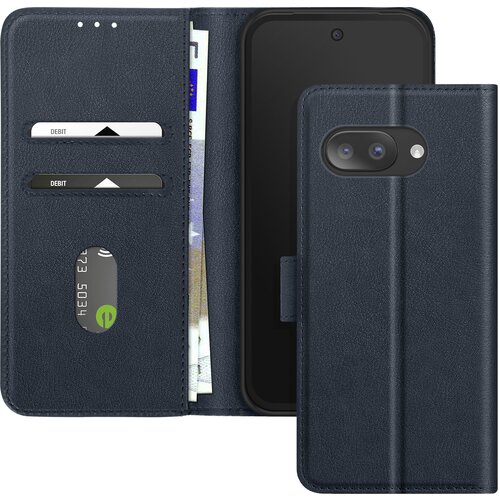 AVIZAR Ohišje za telefon Google Pixel 9a z denarnico in video držalom, Modra noč, (5000013217) Cene