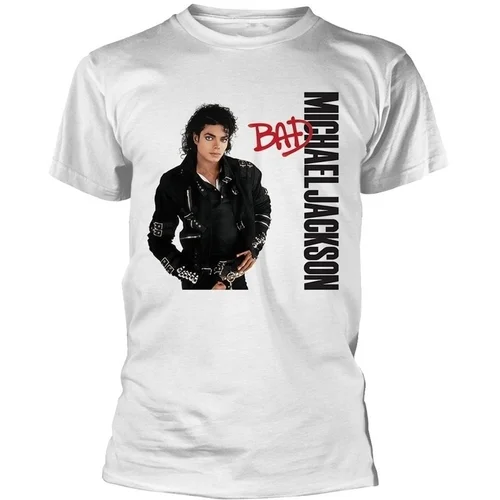 Michael Jackson Košulja Bad White M