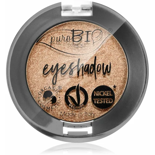 puroBIO cosmetics compact eye shadow - 01 champagner (svetljucavo) novo