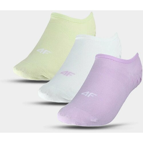 4f Women's Short Casual Socks (3 Pack) - Multicolored Cene