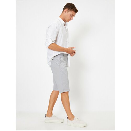 Koton Shorts - Gray - Normal Waist Cijene