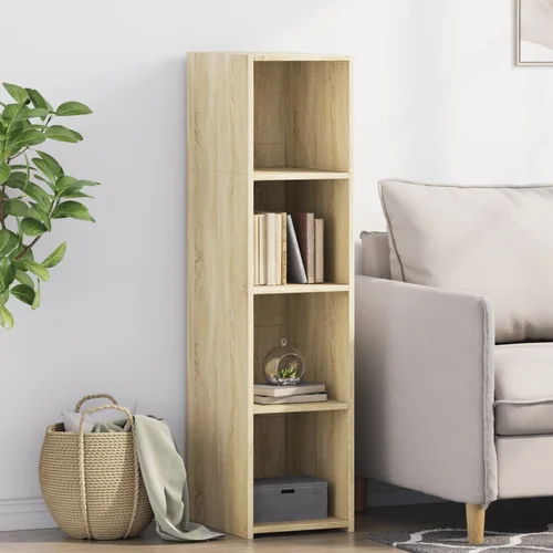vidaXL Visoka omara sonoma hrast 30x41x124 cm inženirski les vidaXL Visoka omara sonoma hrast 30x41x124 cm inženirski les
