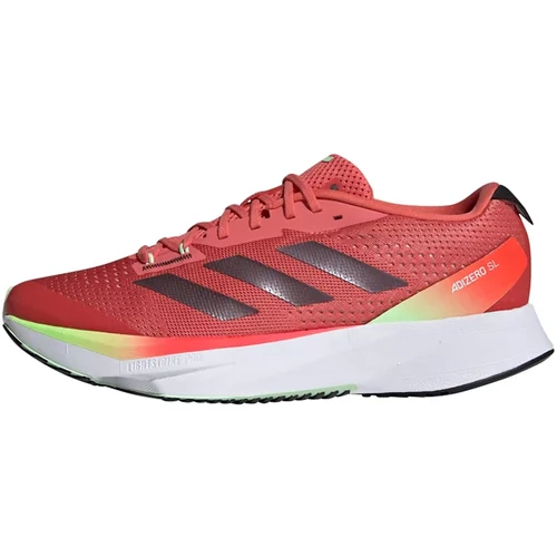Adidas Tenisice za trčanje 'Adizero Sl' svijetlozelena / crvena / svijetlocrvena / crna