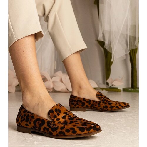 D/CEO marka niezdefiniowana Leopard print classic women&amp;#039;s moccasins Nageri Slike