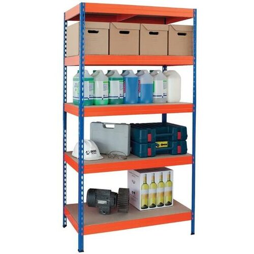 Technometal arhivski regal 192x100x50 cm, stabil 300 Cene