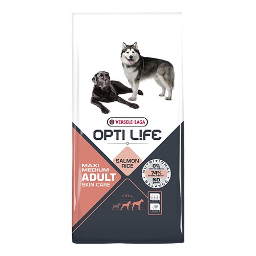 Versele-laga opti life hrana za pse adult skin care medium&maxi - losos 2.5kg Cene
