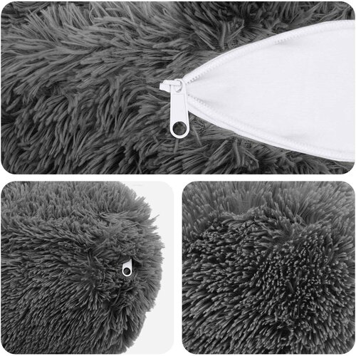  Presvlaka za jastuk 6 pcs HEERLEN Svjetlosiva &amp;Oslash; 15 x 40 cm Slike