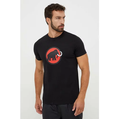 Mammut Sportska majica kratkih rukava Core boja: crna, s tiskom