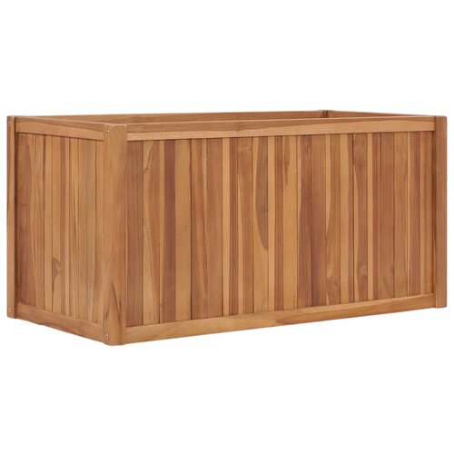  Povišena gredica 100 x 50 x 50 cm od masivne tikovine Cene