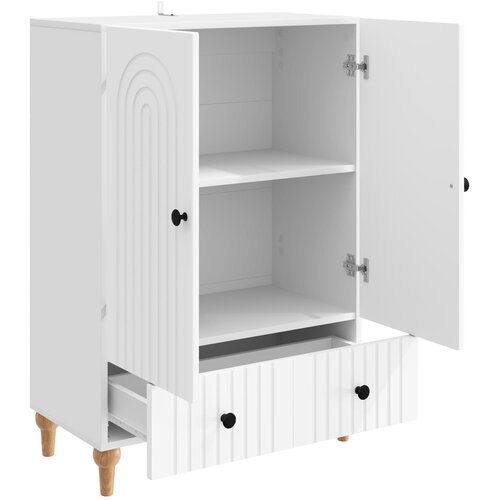  Kreveta s ladicama Bijela 66 x 34,5 x 95 cm Konstruirano drvo Slike