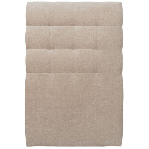 Sommeil de plomb 90 cm oblazinjeno vzglavje - Rjava Trpežno blago, (21612166) Slike