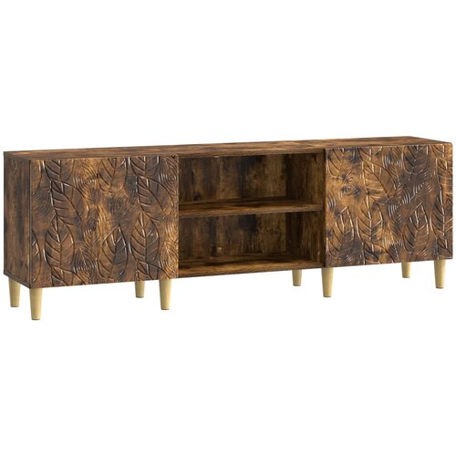 TV ormar 150 x 31 x 50 cm Dimljeni hrast Konstruirano drvo Cijene
