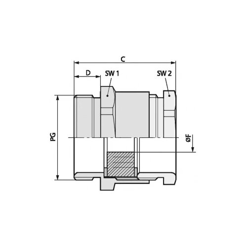  Kabelska uvodnica PG42 mesing prirodne boje LappKabel SKINDICHT SVRE PG 42 10 kom. Cijene