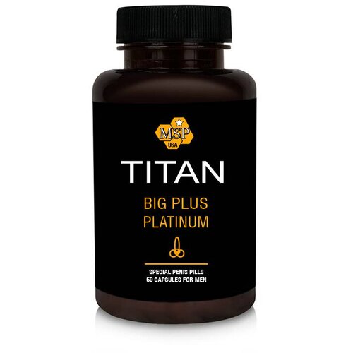 Mysexpharma kapsule za povečanje penisa titan big plus 60/1 Slike