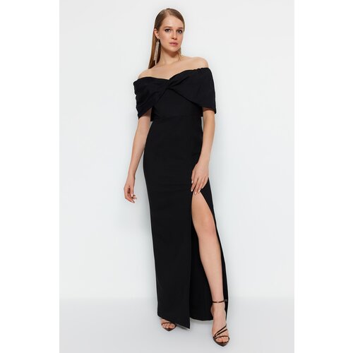 Trendyol Ženska haljina TPRSS23AE00067/Black Slike