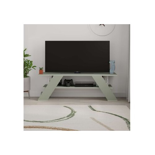 Hanah home tv polica farfalla ash green Cene