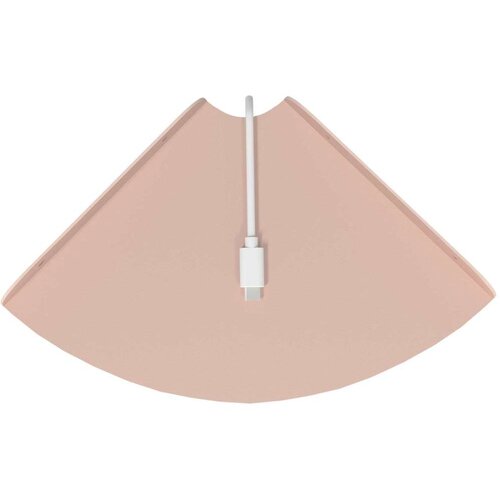  Lebdeća polica s policom 2 pcs Ružičasta 18 x 18 x 2 cm - Ružičasta 18 cm 2 Slike