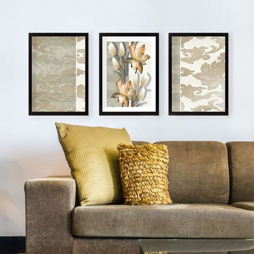 Wallity Set uramljenih slika SET_056, 3 Dela Cene