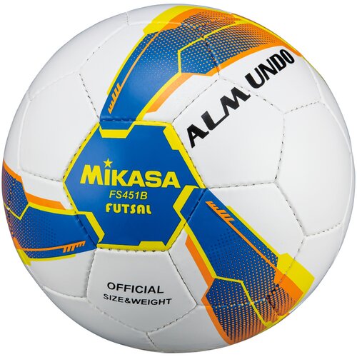Mikasa FS451B-YP, indoor lopta za fudbal, bela FS451B Slike